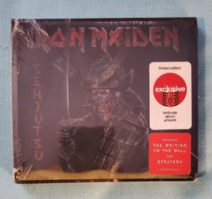 IRON MAIDEN "SENJUTSU" 2 CDS SEALED 3D COVER (LENTICULAR) BMG TARGET 2021 LOOK!! - Picture 1 of 4