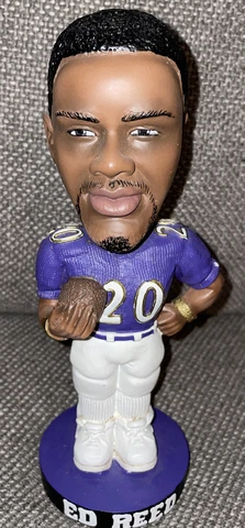 Vintage - Ed Reed #20 Baltimore Ravens Bobblehead Statue  HOF NFL Citgo (2004) Cover