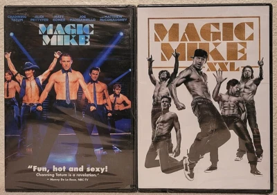 Magic Mike / Magic Mike XXL (DVD, 2012/2015) Channing Tatum - Brand New, Sealed! - Image 1 of 2