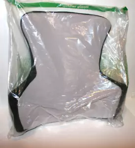 NEW Black & Gray Memory Foam Back Lumbar Support Rest Cushion for Chair - Picture 1 of 3