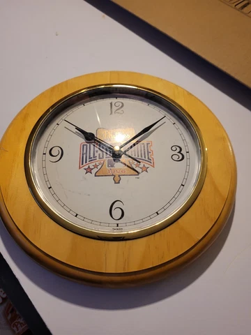 Philadelphia Phillies 1996 All Star Retro Wooden Wall Clock Round clock works Cover