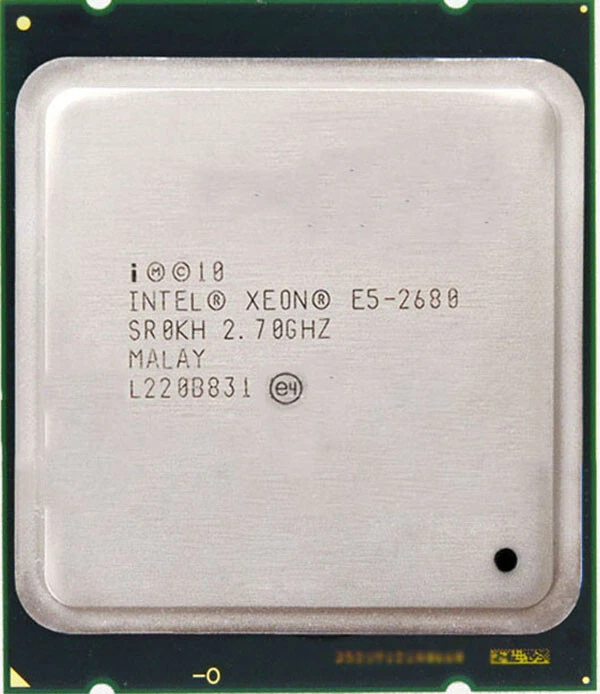 Intel Xeon E5-2680 2.7GHz 8-Core 20M 8 GT/S LGA2011 SR0KH CPU Processor - Image 1 of 1