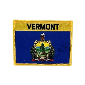 Vermont State Patch / Vermont Flag / Iron On - Picture 1 of 1