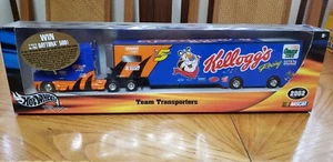TRANSPORTADOR DE CARRERAS DE TERRY LABONTE KELLOGG'S A ESCALA 1:64 HOT WHEELS RACING 2000 - Imagen 1 de 6