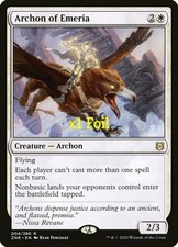 MTG Foil Zendikar Rising Archon of Emeria MINT