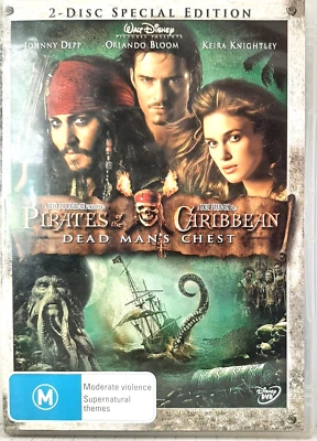 PIRATES OF THE CARIBBEAN: DEAD MAN'S CHEST - Johnny Depp - 2 DVDs - image 1 of 2