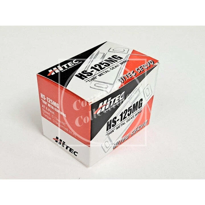 Hitec HS-125MG "Thin" Metal Gear Wing Servo #32125S - Image 1 of 1