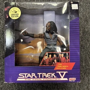 Star Trek V the Final Frontier Klaa Action Figure by Galoob. New/Open Box. 1989 - Picture 1 of 4