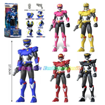 Minifuerza Super Policías VOLTIO LUCY MAX SAMMY RAY Policía Ranger Figura de Acción Juguete Foto 1 de 4