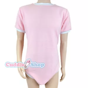 Body Cuddlz bambino rosa in pile con cerniera adulto e opzione zip di chiusura - Foto 1 di 1