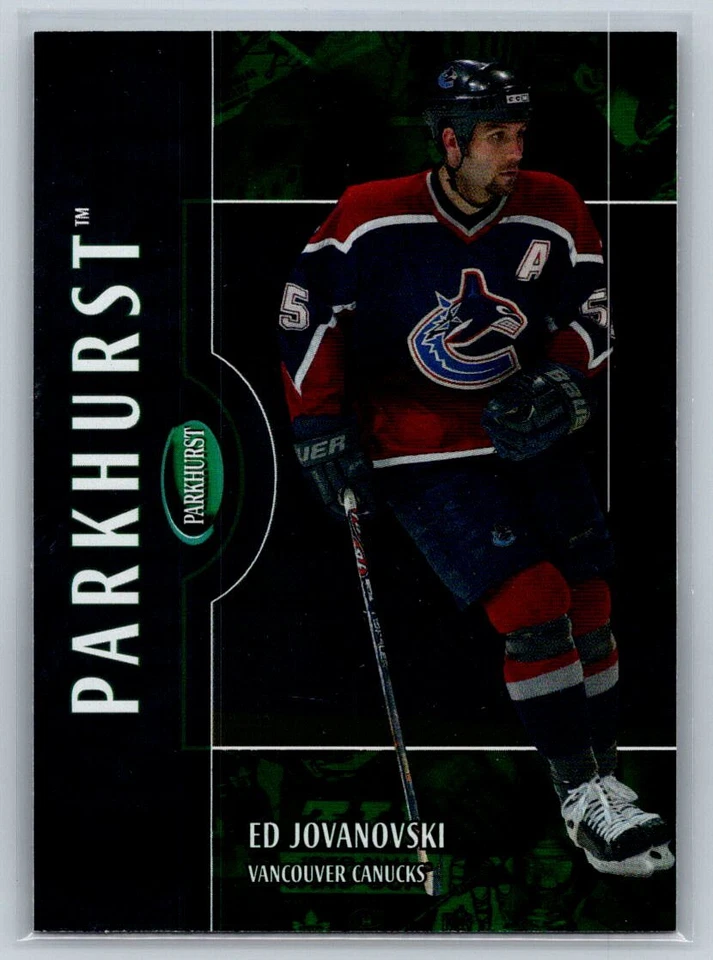 2002 Parkhurst #46 Ed Jovanovski Vancouver Canucks - Image 1 of 2