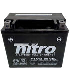Batterie Für Sym Citycom 300 S I Abs 2016 Nitro Ytx12-Bs Gel Geschlossen