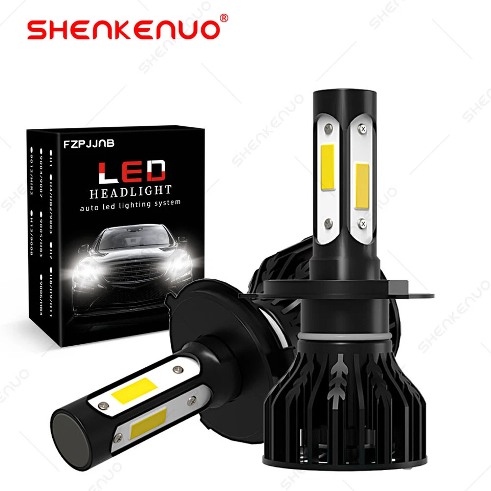 2 faros LED de 4 lados para Yamaha SnoScoot: moto de nieve 1988-1990 8A7-84314-00-XX Foto 1 de 4