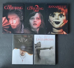 The Conjuring Universe - 5 DVD Movie Lot #1 & 2, Annabelle, The Nun, La Llorona - Bild 1 von 18