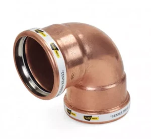NEW Apollo Press 10062027 Copper 3” 90-Degree Elbow Close Turn PxP - Picture 1 of 7