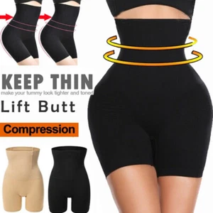 Women High Waist Tummy Control Body Shaper Slimming Pants Trimmer Tuck Shapewear - Picture 1 of 24