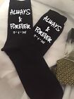 Always & Forever: Personalised Anniversary Socks ? Celebrate Love In Every Step!