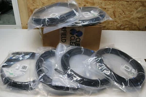 6x Pack 100' Hardened Singlemode 1 Fiber Drop Cable 3MM Patchcord HFOC SC/APC - Picture 1 of 4
