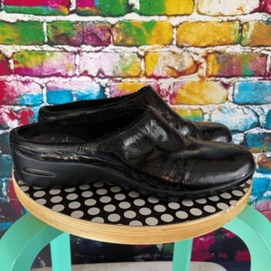 Cole Haan Black Patent Leather N Air Mule/Clog Size 10.5 AA - Picture 1 of 12