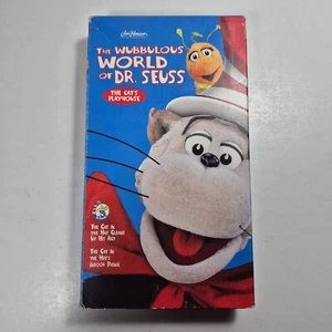 The Wubbulous World of Dr. Seuss THE CAT'S PLAYHOUSE (VHS, 2003) Tested - Foto 1 di 7
