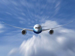 BOEING 787 DREAMLINER (front)  POSTER 24 x 36 INCH POSTER  | FREE SHIPPING - Picture 1 of 1