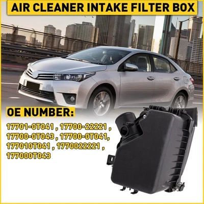 Se adapta a Toyota Matrix 2009-2013 1,8 L limpiador de caja de aire filtro de admisión cubierta embellecedor Foto 1 de 4