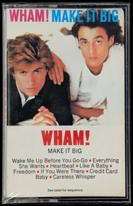 SEALED, Wham! – Make It Big FCT 39595, Audio Cassette, 1st edition, US, 1984 - Picture 1 of 6