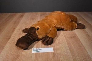 Peluche ornitorrinco marrón tamaño real diseño australiano (310-3250) - Imagen 1 de 5