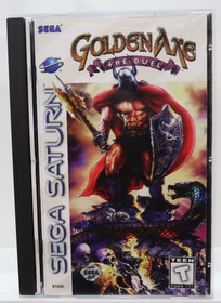 Golden Axe: The Duel (Sega Saturn, 1996)w/ Reg Card