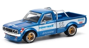 DATSUN 620 - Pandem  - blue - PopRace 1:64 - Foto 1 di 6