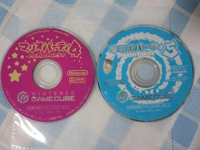 GC Mario Party 4 Mario Party 5 set Japan g2 - Image 1 of 1