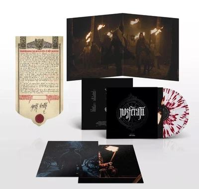 NOSFERATU Soundtrack 2 LP US Clear w/ Oxblood Splatter Vinyl SEALED NEW Waxwork - Image 1 of 4