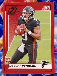 2024 Panini Zenith Rookie Michael Penix Jr. RC No Huddle #179 Color Match - Picture 1 of 2