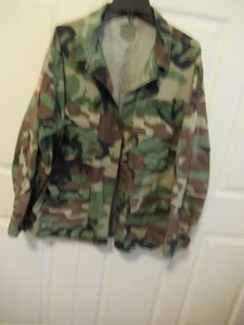 CL) Battle Dress Uniform BDU Woodland X-Large/Regular 8415-01-390-8555 Airborne - Picture 1 of 7