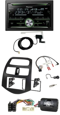 Pioneer CD USB Lenkrad Bluetooth 2DIN DAB Autoradio für Chevrolet Spark KLM 2012 - Bild 1 von 4