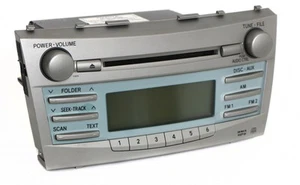 Toyota 2007-09 Camry AM FM Radio mp3 Receptor de CD único ID11815 Parte 86120-06180 - Imagen 1 de 6