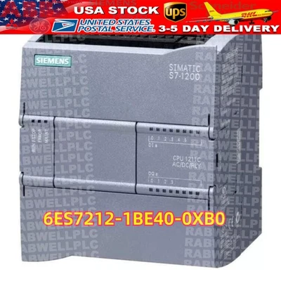 New Siemens 6ES7 212-1BE40-0XB0 SIMATIC S7-1200 CPU 1211C 6ES7212-1BE40-0XB0 - Image 1 of 4