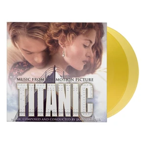 James Horner - Titanic  (Numbered Limited Edition Original Soundtrack Yellow Vin - Picture 1 of 1