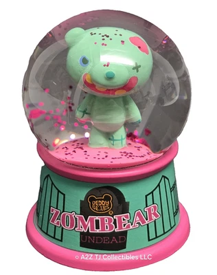 Oso de peluche ZOMBEAR Mini globo de nieve Halloween Nuevo innov8 Foto 1 de 4