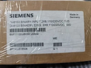 SIEMENS 6MF11130GB030AA0GG Dl-6103 BINARY INPUT 2X8 - Picture 1 of 5