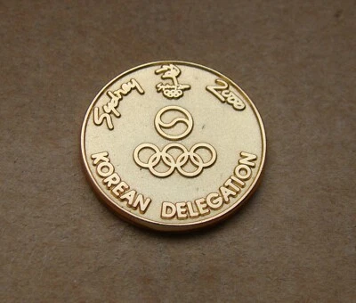 2000 Sydney Korean Delegation team Olympic Games NOC RARe badge pin - Image 1 of 4