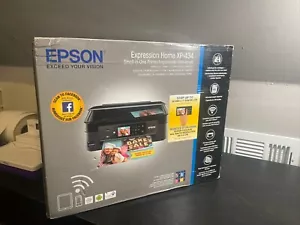 Epson Expression Home XP-434 Wireless Small-In-One Inkjet Printer Open - Picture 1 of 3