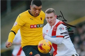 FOTO 2X4 FIRMADA A MANO POR BLACKPOOL DAVID FERGUSON. - Imagen 1 de 1