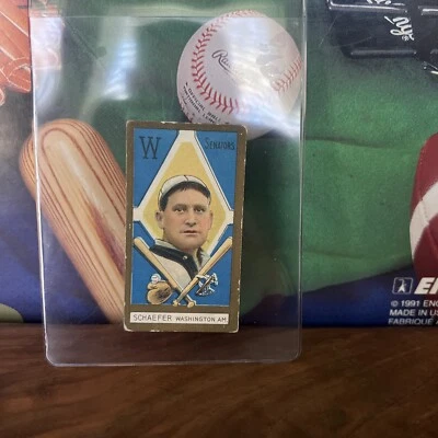 1911 T205 Gold Border Set-Break Germany Schaefer Piedmont  VgEx No Creases - Image 1 of 2