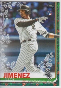 2019 Topps Holiday Metallic Snowflake Eloy Jimenez RC (#HW101) -WalMart Only SP - Picture 1 of 1