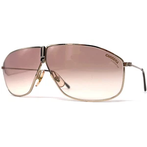 Vintage CARRERA 5438 " C-VISION 400 " sunglasses - 1980's Austria - GOLD / PINK - Imagen 1 de 7