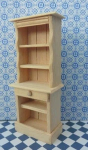 DOLLS HOUSE HAND MADE MINIATURE FURNITURE IN 1/24 SCALE NARROW KITCHEN DRESSER - Picture 1 of 2