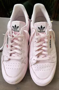 Sneakers 12 M rosa Adidas Continental 80 morbida pelle scarpe da tennis - Foto 1 di 11