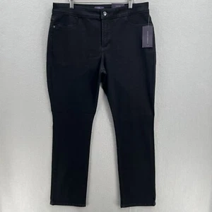 NYDJ Not Your Daughters Black Jean Legging Petite Size 16P NWT Stretch Mid Rise - Picture 1 of 11
