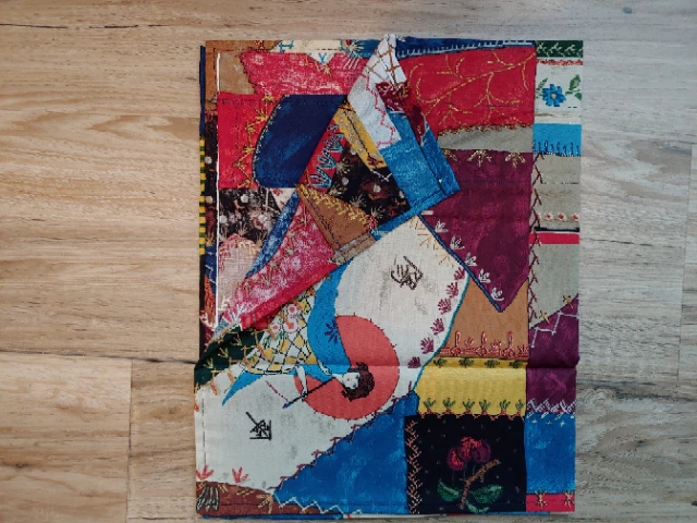 **NUEVO** Cortina/Balance Patchwork 43"W X 13"L Foto 1 de 1